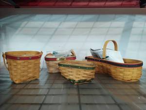 Longaberger Assorted Small Baskets