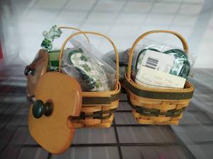 Longaberger Lucky You Assorted Baskets