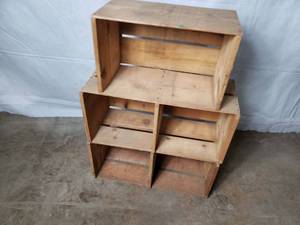 Fruit Crate Book Shelf