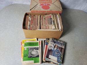 Box of The Workbasket Magazines