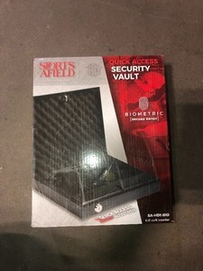Sports Afield Home Defense Quick Access Series Top-Open Vault with Biometric Lock