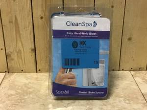 Brondell CleanSpa Easy Hand Held Bidet Sprayer in Chrome Customer Returns See Pictures