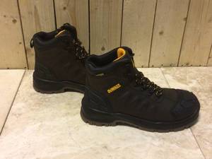 Mens Jackson PT Waterproof 6 in. Work Boots - Soft Toe - Brown (9.5)W Customer Returns See Pictures