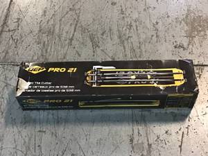 21 in. Pro Tile Cutter by QEP Customer Returns See Pictures