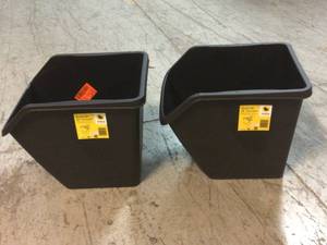 38LTR Shutter Bin Storage Bin by Unbranded Customer Returns See Pictures