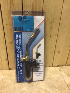 Premium Self-Igniting Torch Head by Flame King Customer Returns See Pictures
