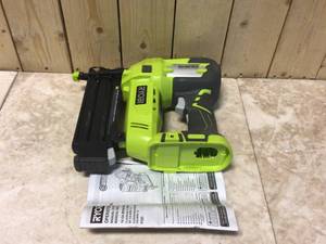 ONE 18V Cordless AirStrike 18-Gauge Brad Nailer (Tool Only) by RYOBI Customer Returns See Picrtures