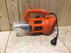 140 MPH 450 CFM 9 Amp Corded Electric Axial Leaf Blower by BLACKDECKER Customer Returns See Pictures