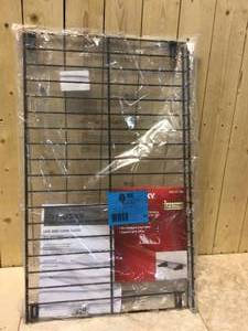 28 in. Wire Shelf for Garage Slat Wall and Track Systems by Husky Customer Returns See Pictures