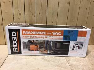 1-78 in. and 2-12 in. Heavy-Duty Cleaning Accessory Kit for RIDGID WetDry Shop Vacuums by RIDGID Customer Returns See Pictures