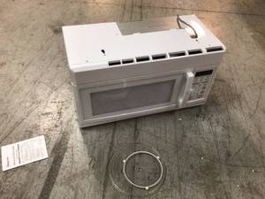 1.6 cu. ft. Over the Range Microwave in White by Unbranded Customer Returns See Pictures