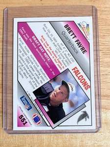 1991 Pacific Brett Favre Rookie Card