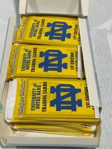 1990 Notre Dame First Edition Football Cards