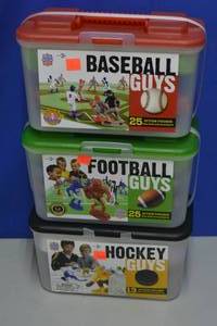 Baseball, Football, and Hockey Guys Action Figures