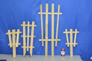 Lot of Wood Trellises