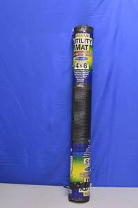 Heavy Duty Vulcanized Rubber 4x6 Utility Mat