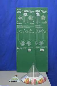 Squirrel Away Baffle & Luster Leaf Leaf & Lawn Chutes