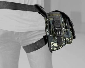 Tactical Hip Bag - Blue Digital Camo (SKU 2003)