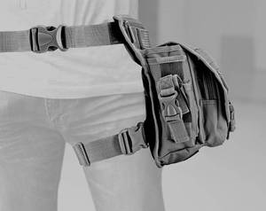 Tactical Hip Bag - Grey (SKU 2018)
