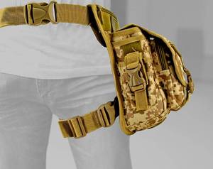 Tactical Hip Bag - Desert Digital Camo (SKU 2048)