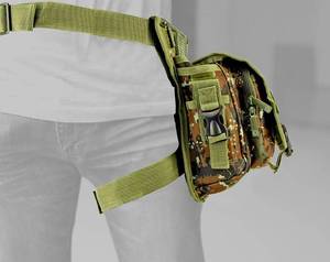 Tactical Hip Bag - Green Digital Camo (SKU 2050)