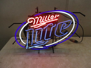 Miller Lite Neon Sign