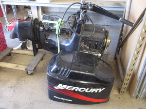 Mercury 75HP Outboard Motor Tiller