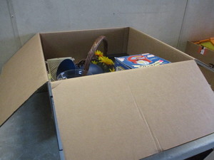 Box of Household Decor