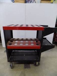 Metal Cart on Casters