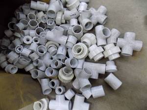 Lot of 1 14 PVC Fittings