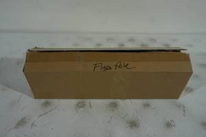 lot 90 image: NEW 5 Foot Flag Pole Kit - Black