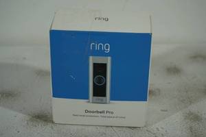 lot 52 image: Ring Doorbell Pro Video Camera Security Doorbell