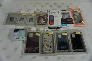 lot 244 image: NEW Phone and Small Electronics Accessories - Cases, Cable