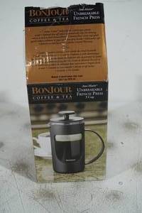 lot 215 image: NEW Bonjour Unbreakable Coffee French Press