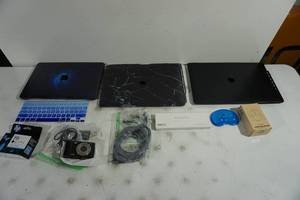 lot 248 image: Apple Laptop Covers, Digital Camera, HP Ink Cartridge