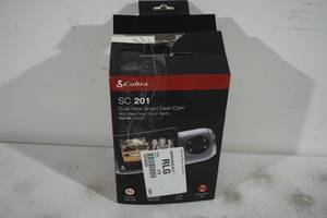 lot 223 image: Cobra SC201 Dual View Smart Dash Cam with Alerts
