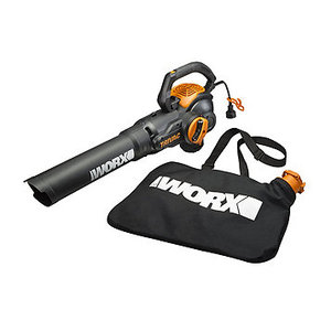 lot 209 image: Worx 12 Amp Trivac Leaf Blower and Vacuum