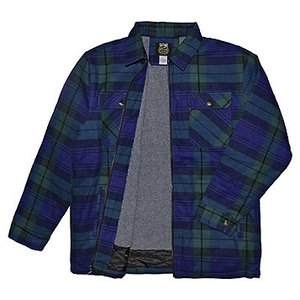lot 236 image: NEW Victory Brawny Sherpa Lined Flannel Shirt - Mens XL