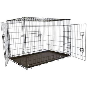 lot 282 image: Iconic Pet 48 Double Door Dog Cage