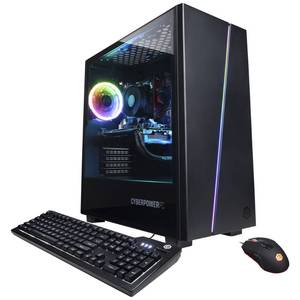 lot 125 image: CyberPowerPC Gamer Master Gaming Desktop Computer - Appears Unused