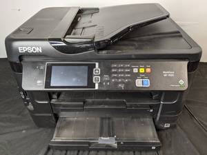 Epson WorkForce WF-7620 Wireless Color All-in-One Inkjet Printer with Scanner and Copier