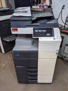Konica Minolta Bizhub C454 Color Copier Printer Scanner
