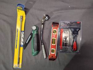 Ratchet, Saw, Level, Irwin Speedbor Extension, Etc