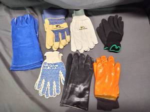 7 Pairs of Gloves