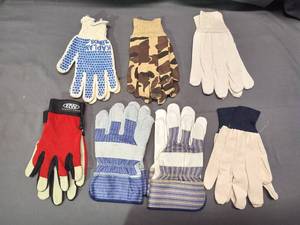 7 Pairs of Gloves