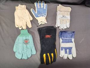 6 Pairs of Gloves