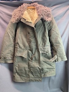 Heavy Wool Lined Canvas Winter Jacket