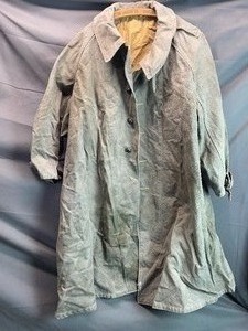 Military Style Canvas Overcoat