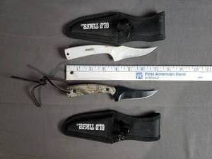 2 Old Timer by Schrade Fixed Blade Knives
