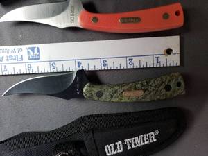 2 Old Timer by Schrade Fixed Blade Knives